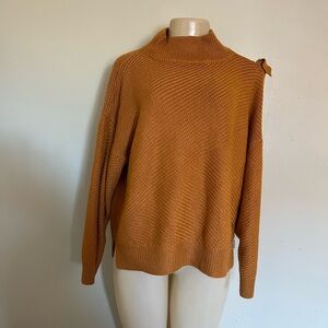 DKNY Warm Amber Cowl Neck Sweater